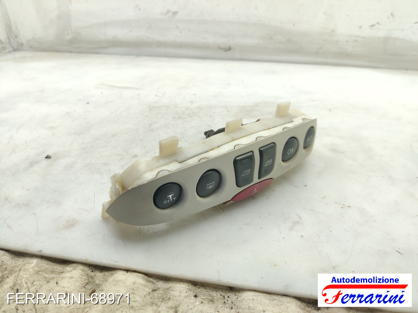Pulsantiera Tastiera Alzavetro FIAT PUNTO 188 1999-2006 sinistra, sx, frontale 9