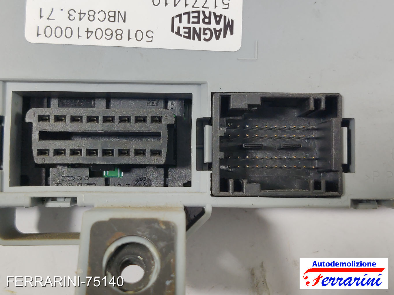 Body Computer LANCIA YPSILON 843 1.2 2003-2011 51771410, 501860410001, NBC84371