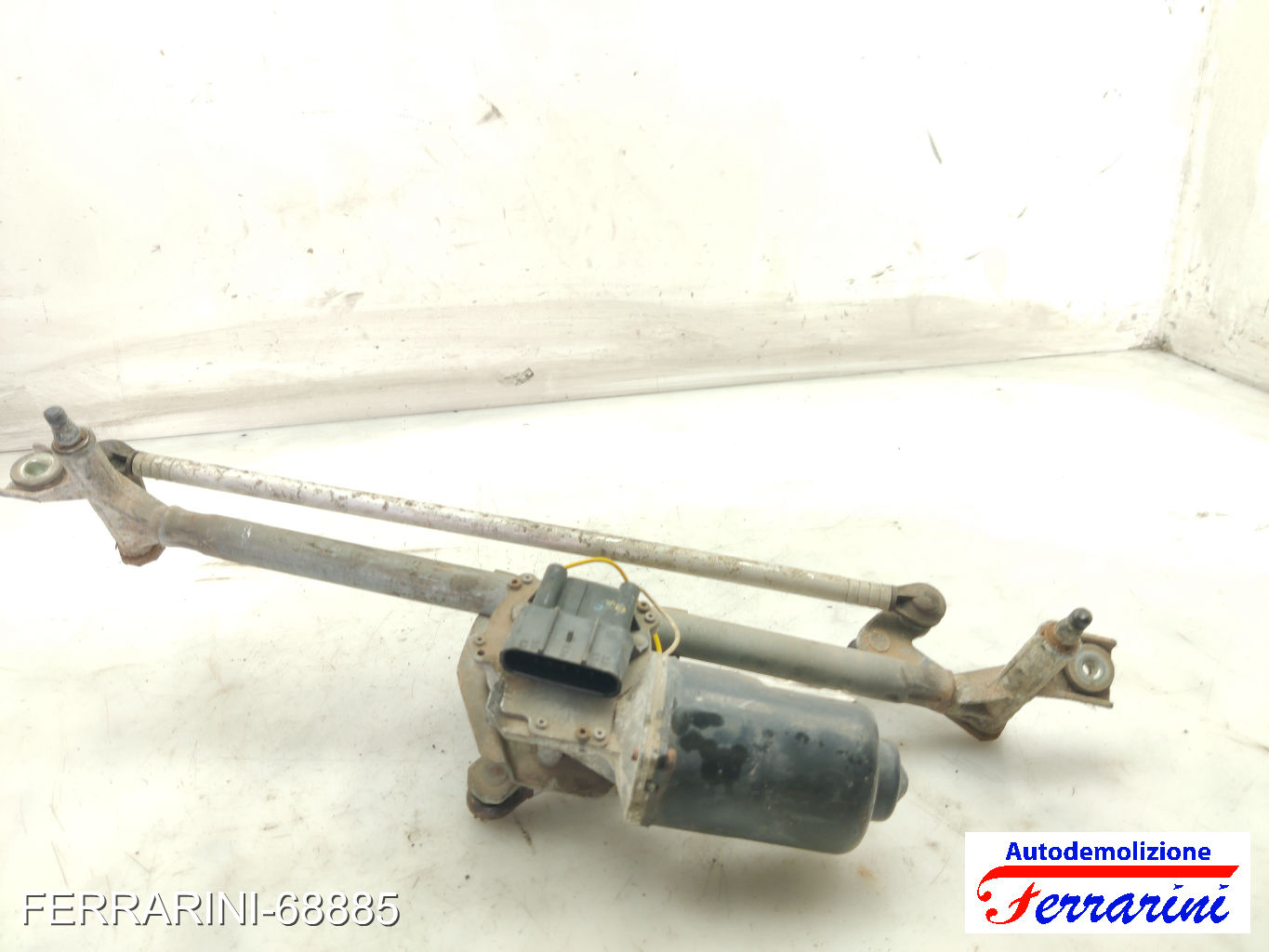 Spazzacqua Motorino Tergicristallo OPEL CORSA C X01 2003-2009 anteriore 8