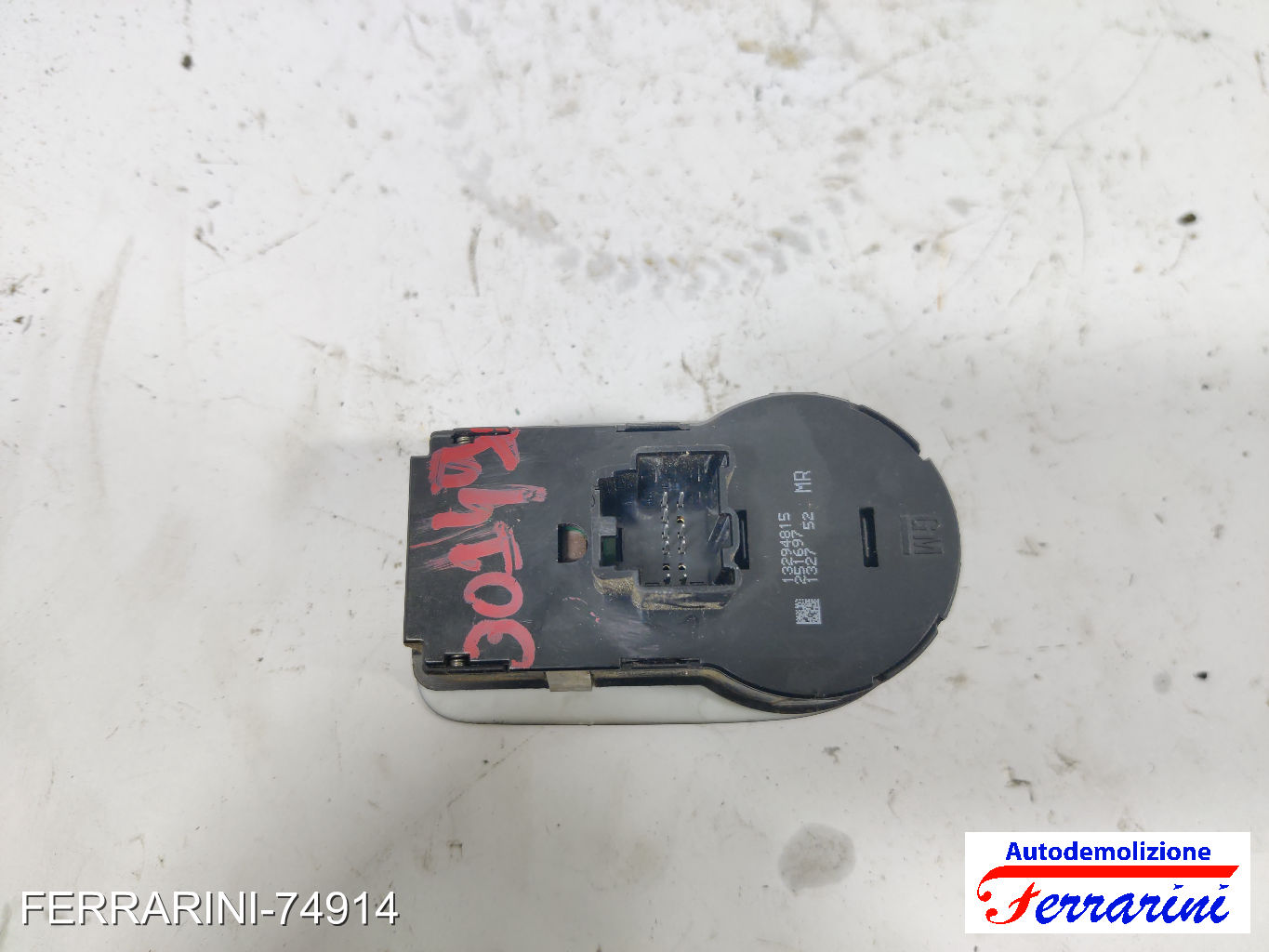 Interruttore Luci Fari OPEL MERIVA B S10 2011-2017 13294815, 251697, 1K0498201D