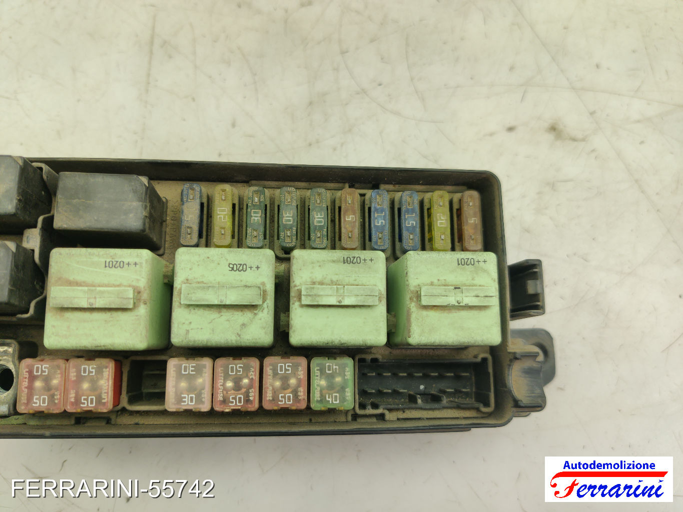 Fusibiliera Scatola Fusibili Body Computer MINI - R50, R53 ONE 2001-2006 13