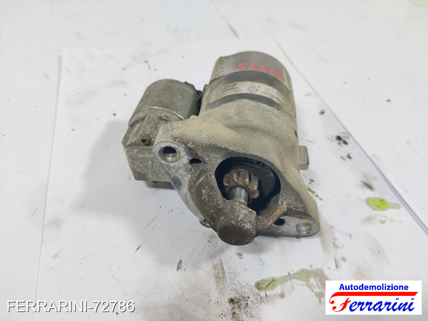 Motorino Avviamento RENAULT MODUS F/JP0 1.2 2004-2023 8200369521, 7701499651 6