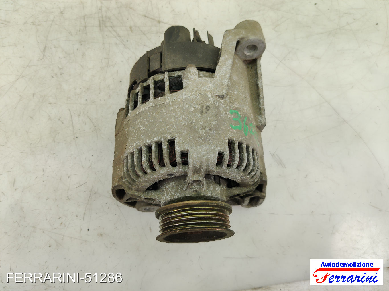 Alternatore FIAT PUNTO 188 1.2 16V 80 1999-2006 46530261, 633213, 46420961