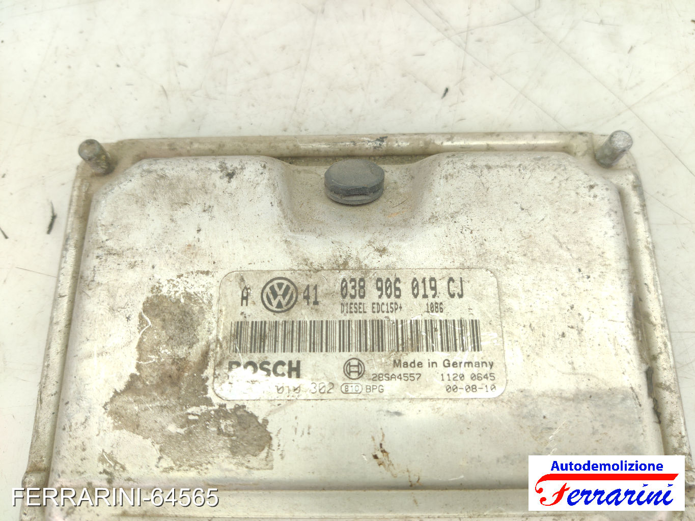 Centralina Motore VW GOLF 4 1J1 1.9 TDI 1998-2001 038906019CJ, 28SA4557