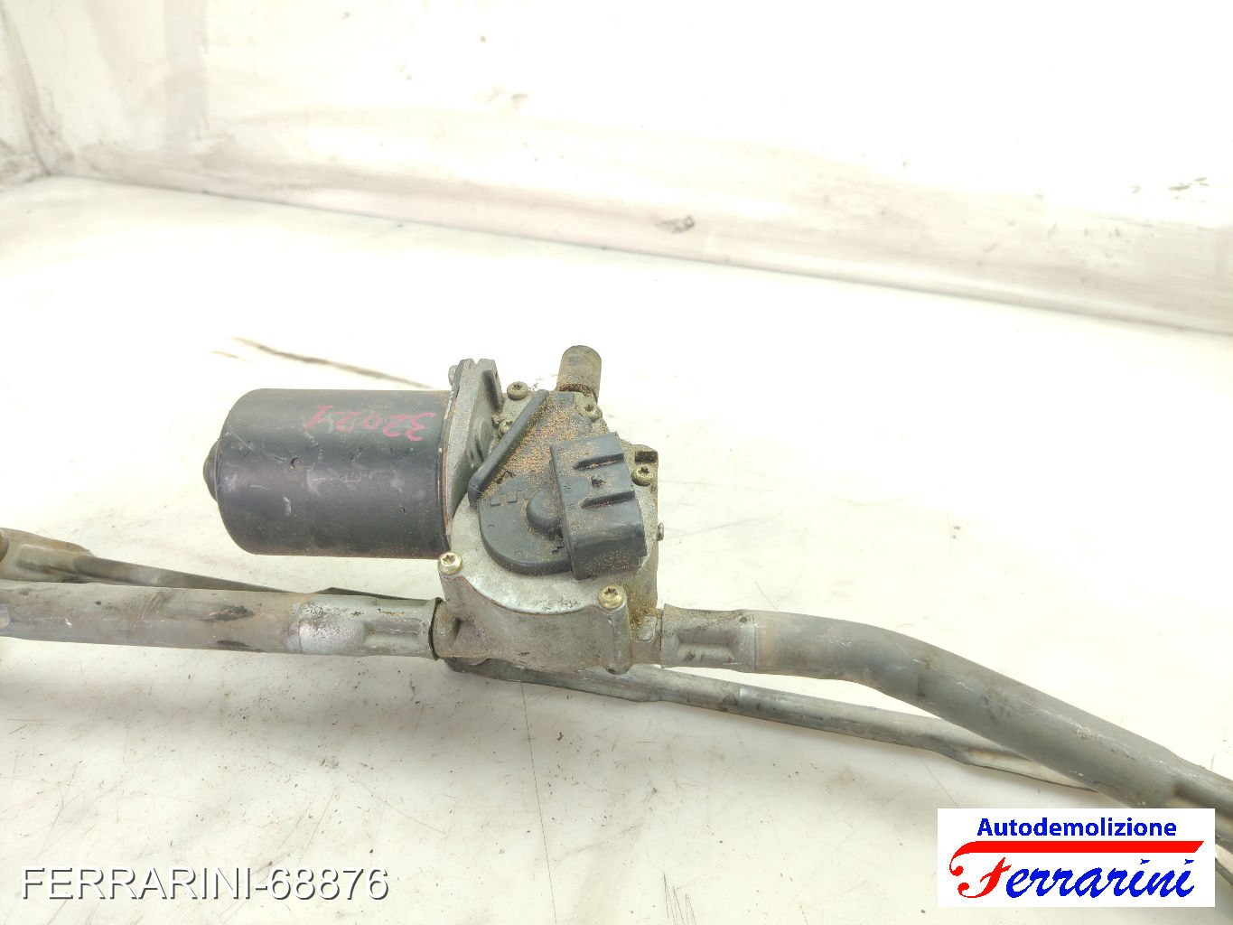 Spazzacqua Motorino Tergicristallo FIAT PUNTO 188 2003-2012 anteriore, frontale 6
