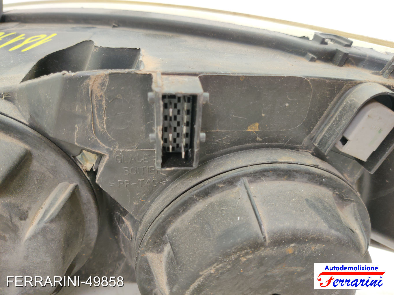 Faro Anteriore PEUGEOT 307 SW 3H 2002-2008 destro, dx 088033, 89309129 7