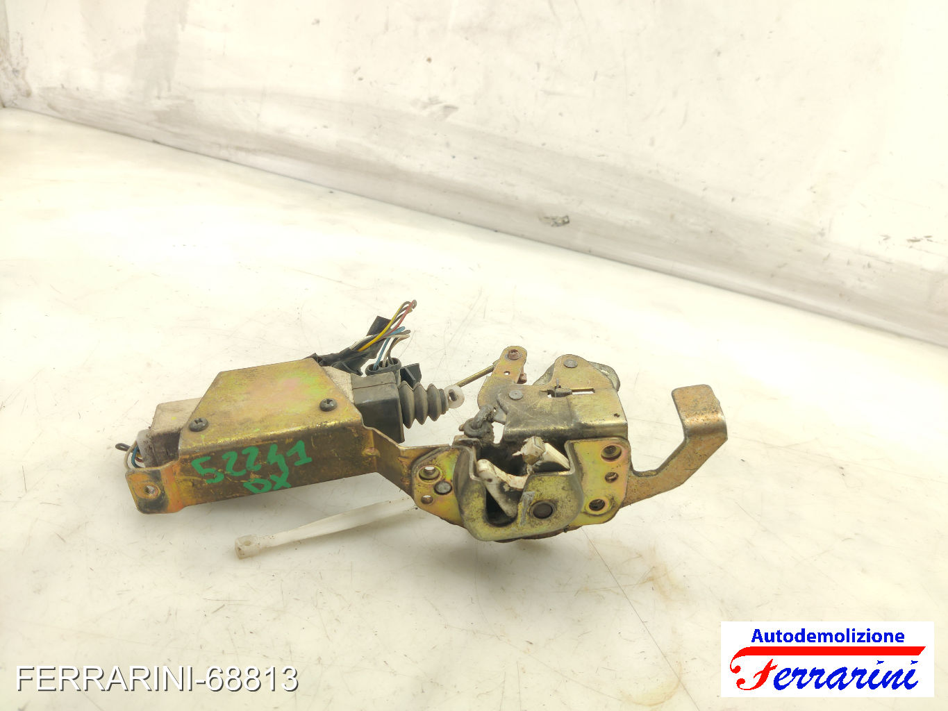 elettrica Serratura Porta FIAT PANDA 141 1992-1996 destro, dx, frontale