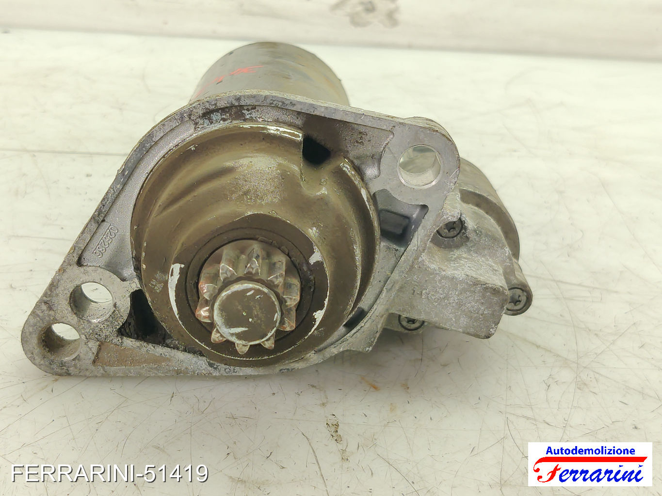 Motorino Avviamento VW GOLF 5 1K1 1.9 TDI 2003-2008 02Z911023F, 02Z911023H 10