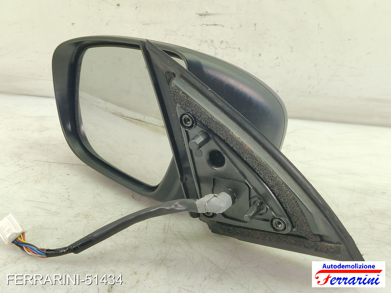 Specchietto Laterale NISSAN QASHQAI 2 J11 2013-2023 sinistro, sx Z11 BLACK MET 9