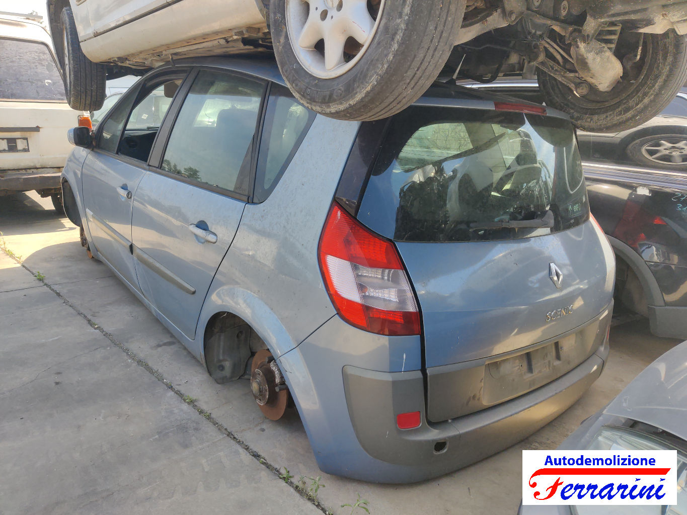 Renault Scenic 2 JM0/1 1.5 DCI 101CV 2003-2005