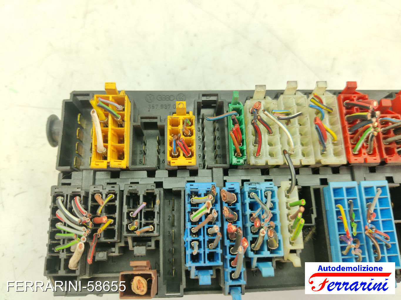 Fusibiliera Scatola Fusibili Body Computer VW CADDY 2 9K9B 1.9 D 1995-2004 7