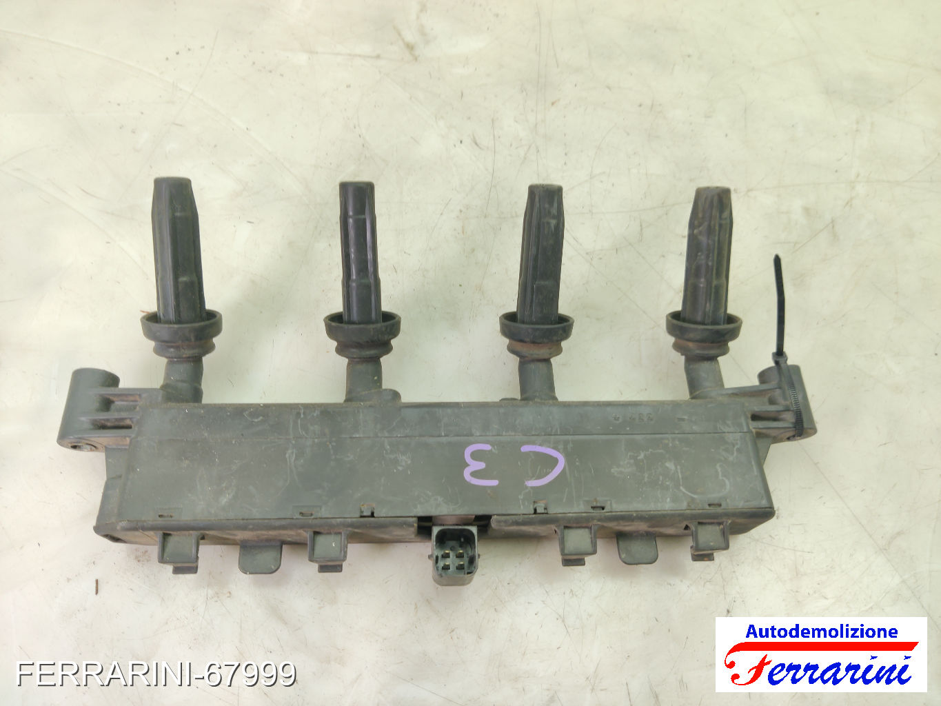 Bobina Di Accensione CITROEN C3 1 FC, FN 1.4I 2002-2010 597080, 9654347080