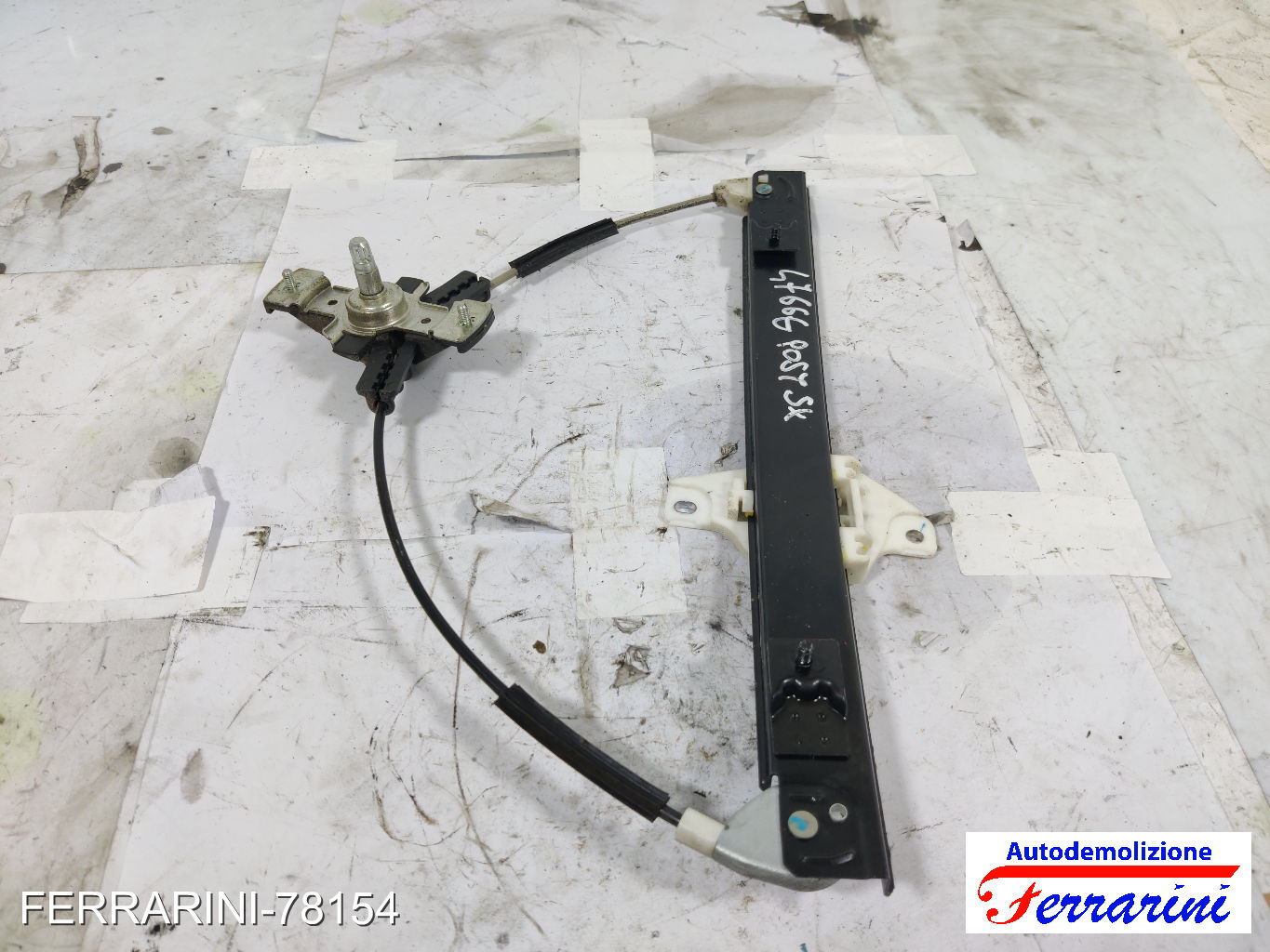 Alzavetro CHEVROLET SPARK M300 2010-2015 sinistro, sx, posteriore, post 95394100 6