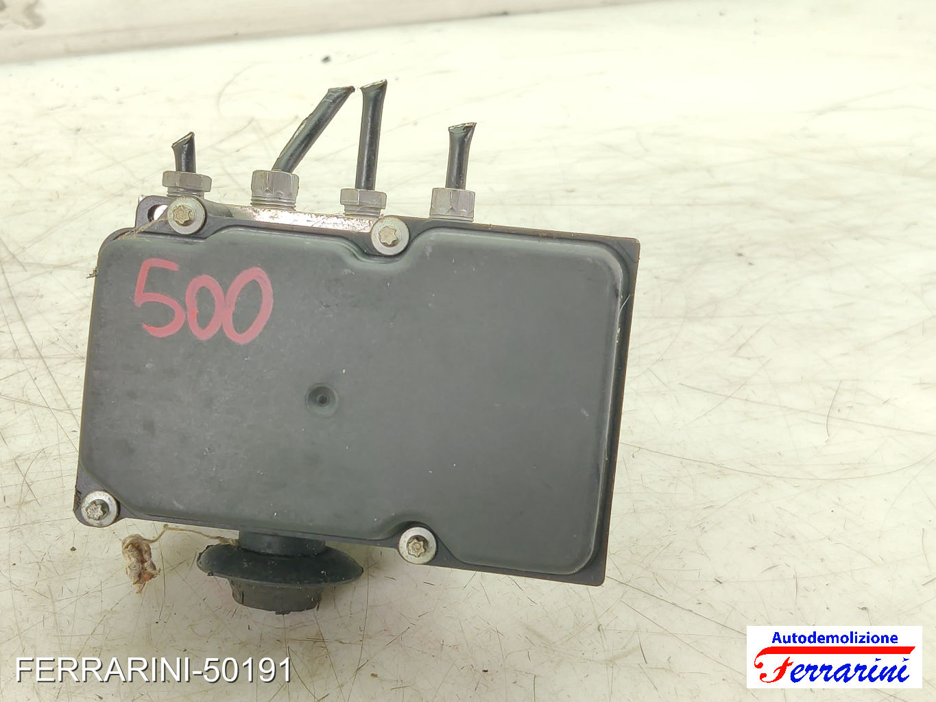 Centralina Pompa Abs FIAT 500 312 1.2 2007-2023 0265801036, 0265232489, 51859235 10