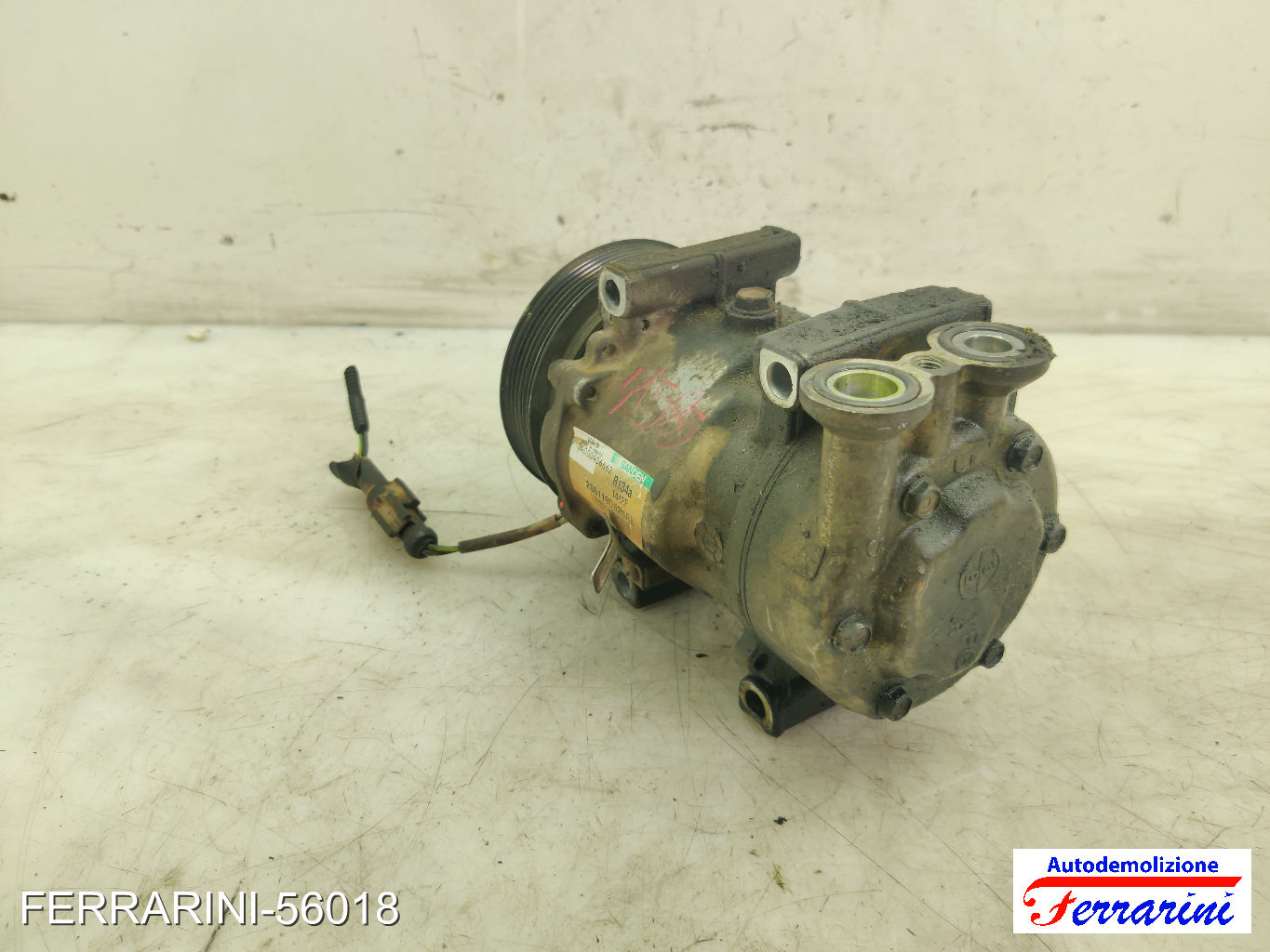 Compressore Clima FORD FUSION JU 1.4 TDCI 2002-2012 SD6V121442F, 1500822 9