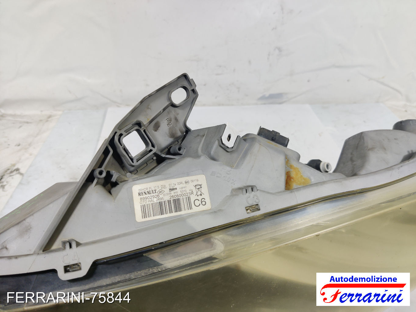 Faro Anteriore RENAULT SCENIC 3 JZ0/1 2009-2023 sinistro, sx 260606760R 12