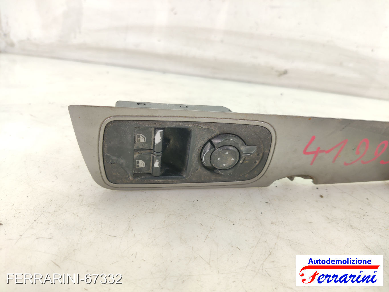 Pulsantiera Tastiera Alzavetro ALFA ROMEO MITO 955 2008-2013 sinistra, sx 8