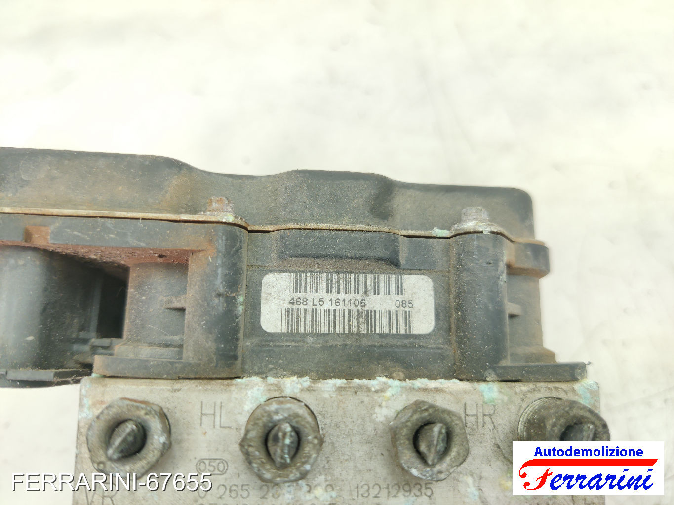 Centralina Pompa Abs OPEL MERIVA A X03 1.7 CDTI 2006-2010 13212935, 0265950475 8