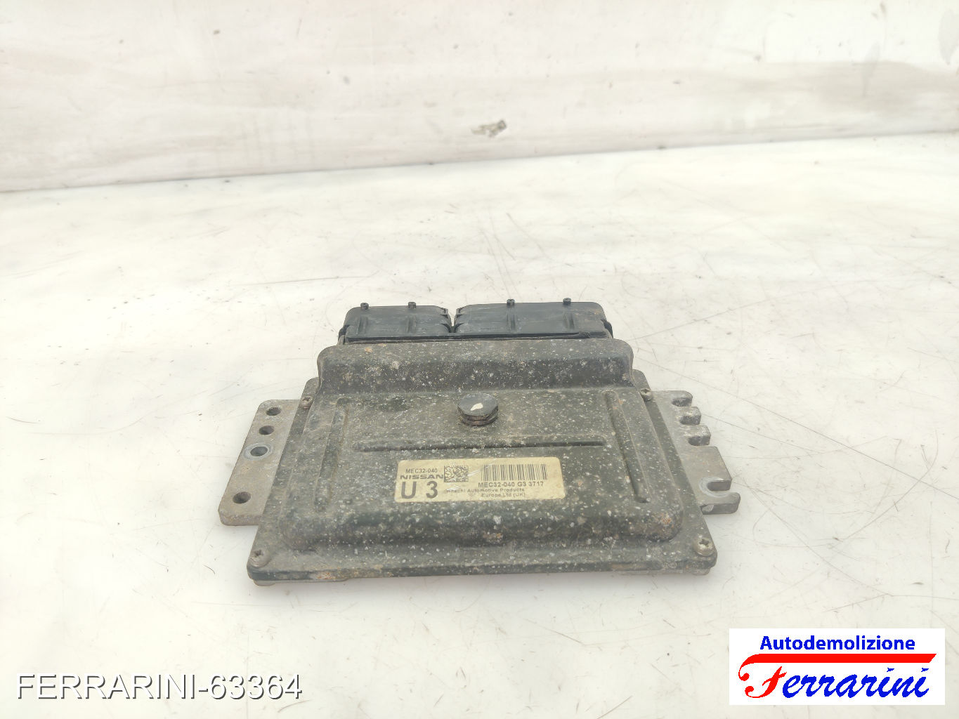 Centralina Motore NISSAN MICRA 3 K12 1.2 16V 2003-2010 23710AY301, MEC32040