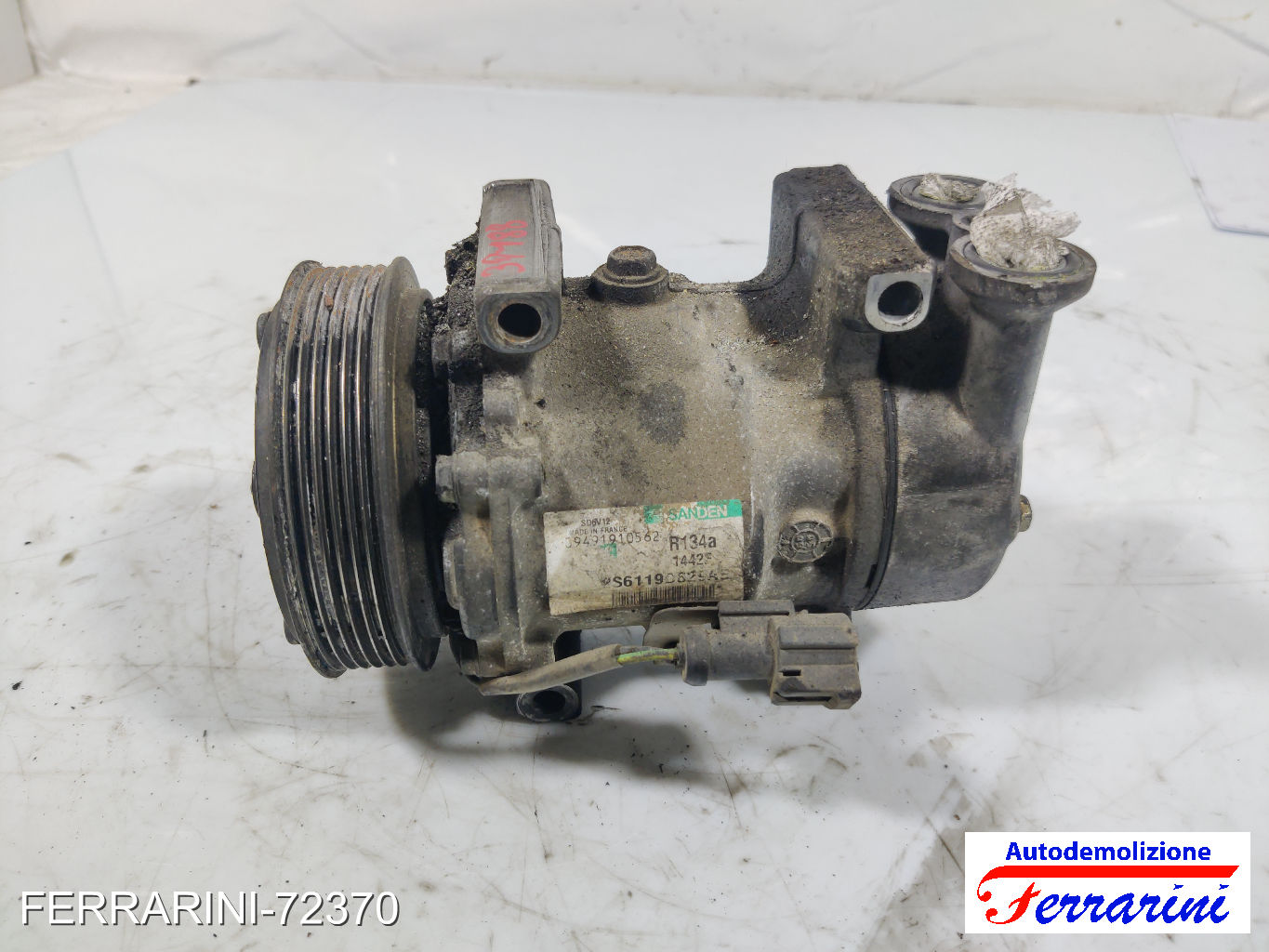 Compressore Clima FORD FIESTA 5 JD, JH 1.4 TDCI 2001-2008 2S6119D629AE, 1500822 8