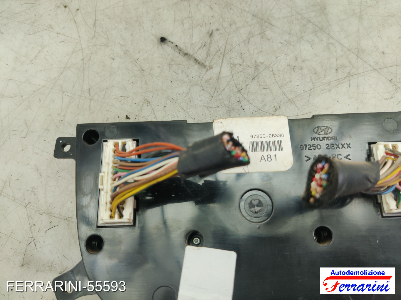 Tastiera Clima HYUNDAI SANTA FE 2 CM 2010-2012 anteriore, frontale 972502B336 7