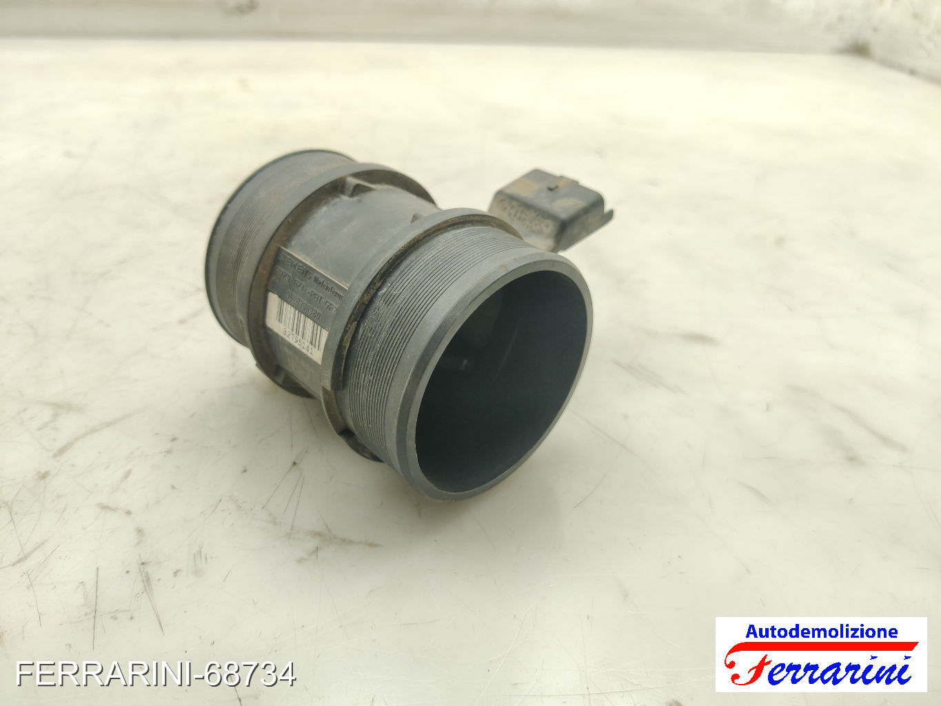 Debimetro CITROEN BERLINGO M 1.9 D 70 1999-2011 9628336380, 9629471080, 5WK9623 6