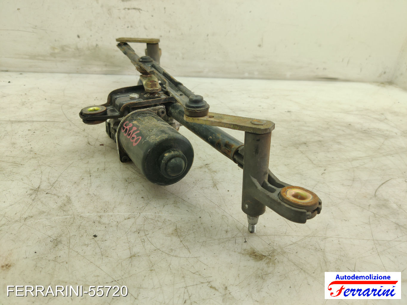 Spazzacqua Motorino Tergicristallo KIA PICANTO SA 2004-2011 anteriore, frontale 6