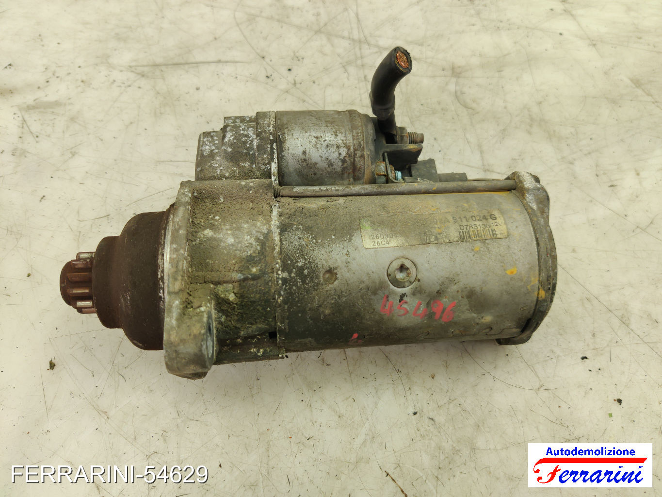 Motorino Avviamento FIAT PANDA 141 900 1992-1996 46797350, 8160002