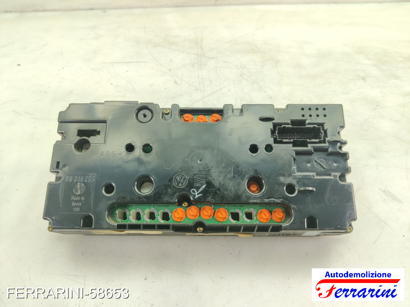 Quadro Contachilometri VW CADDY 2 9K9B 1.9 D 1995-2004 6K0919033EK, 6K9919033AB 8
