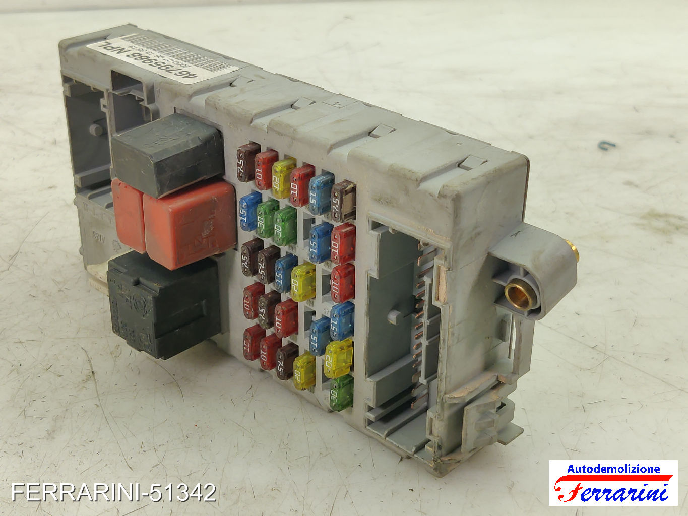 Fusibiliera Scatola Fusibili Body Computer FIAT PUNTO 176 60 1.2 1993-1999