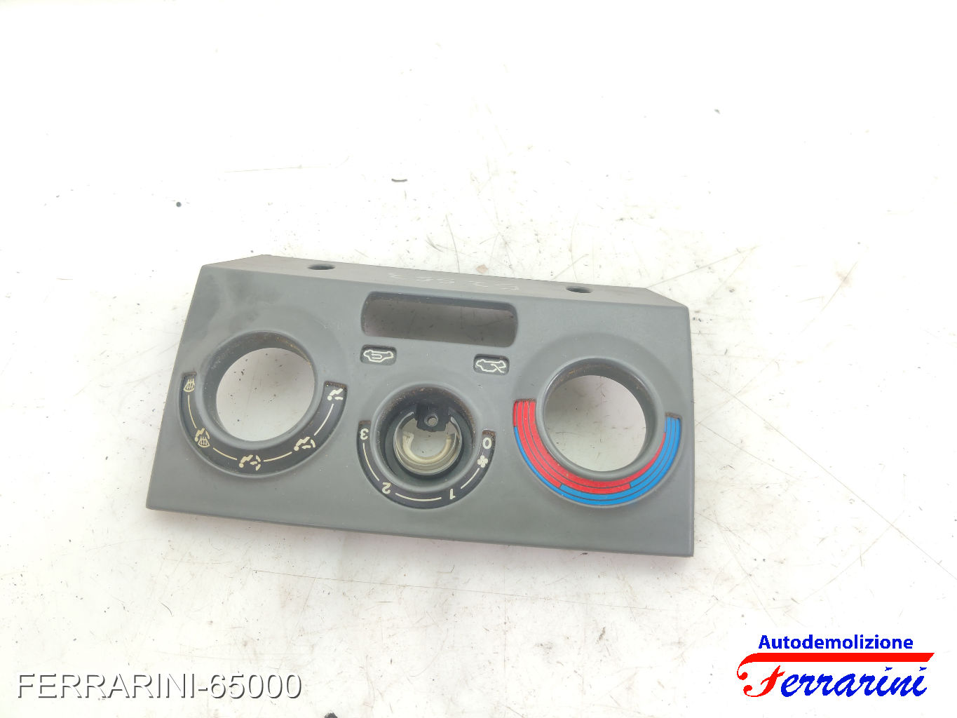 Tastiera Clima FIAT PUNTO 176 1996-1999 anteriore, frontale 721300060, 52553 7