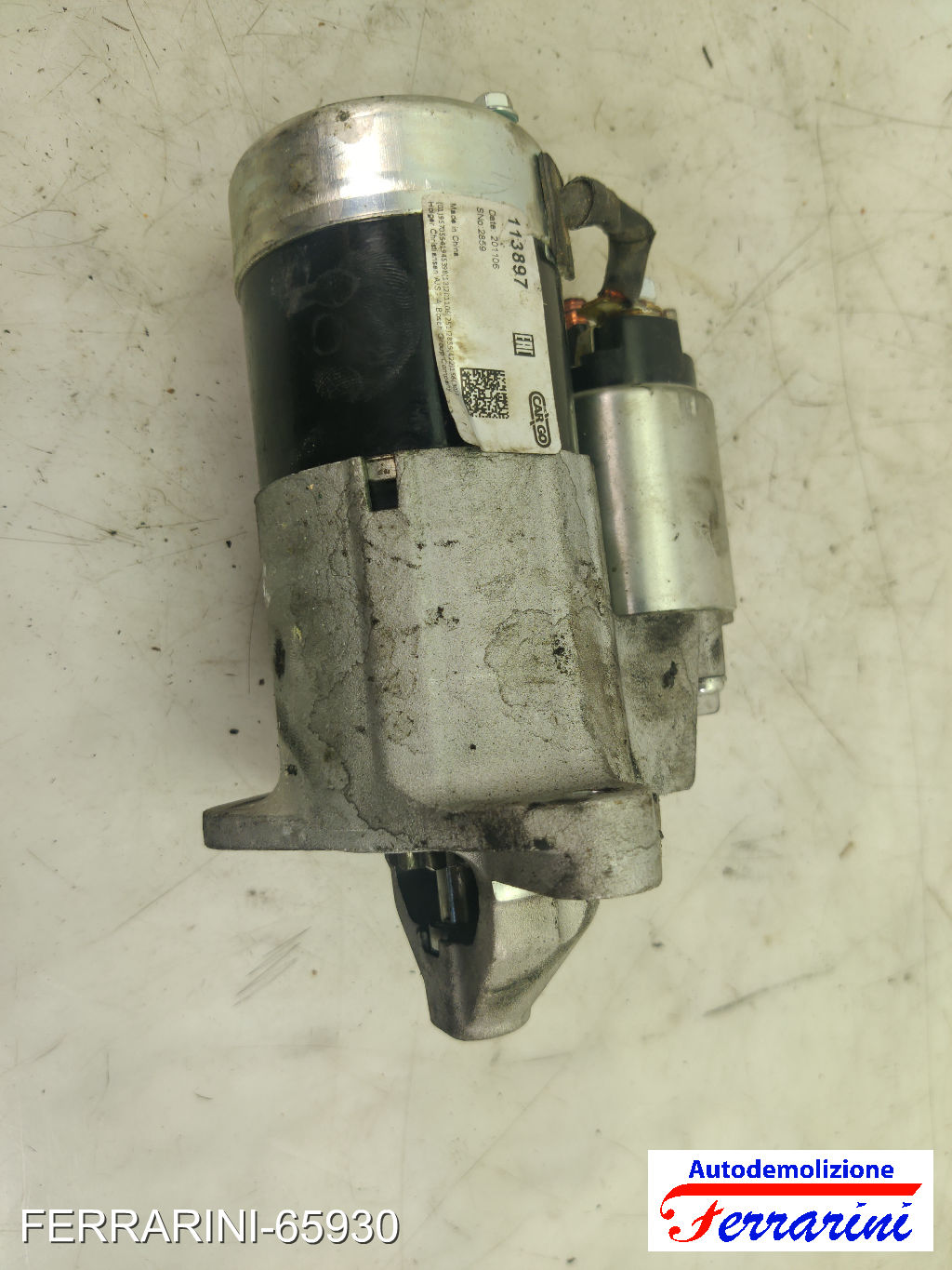 Motorino Avviamento RENAULT MODUS F/JP0 1.5 DCI 90 2010-2023 8200584675 6