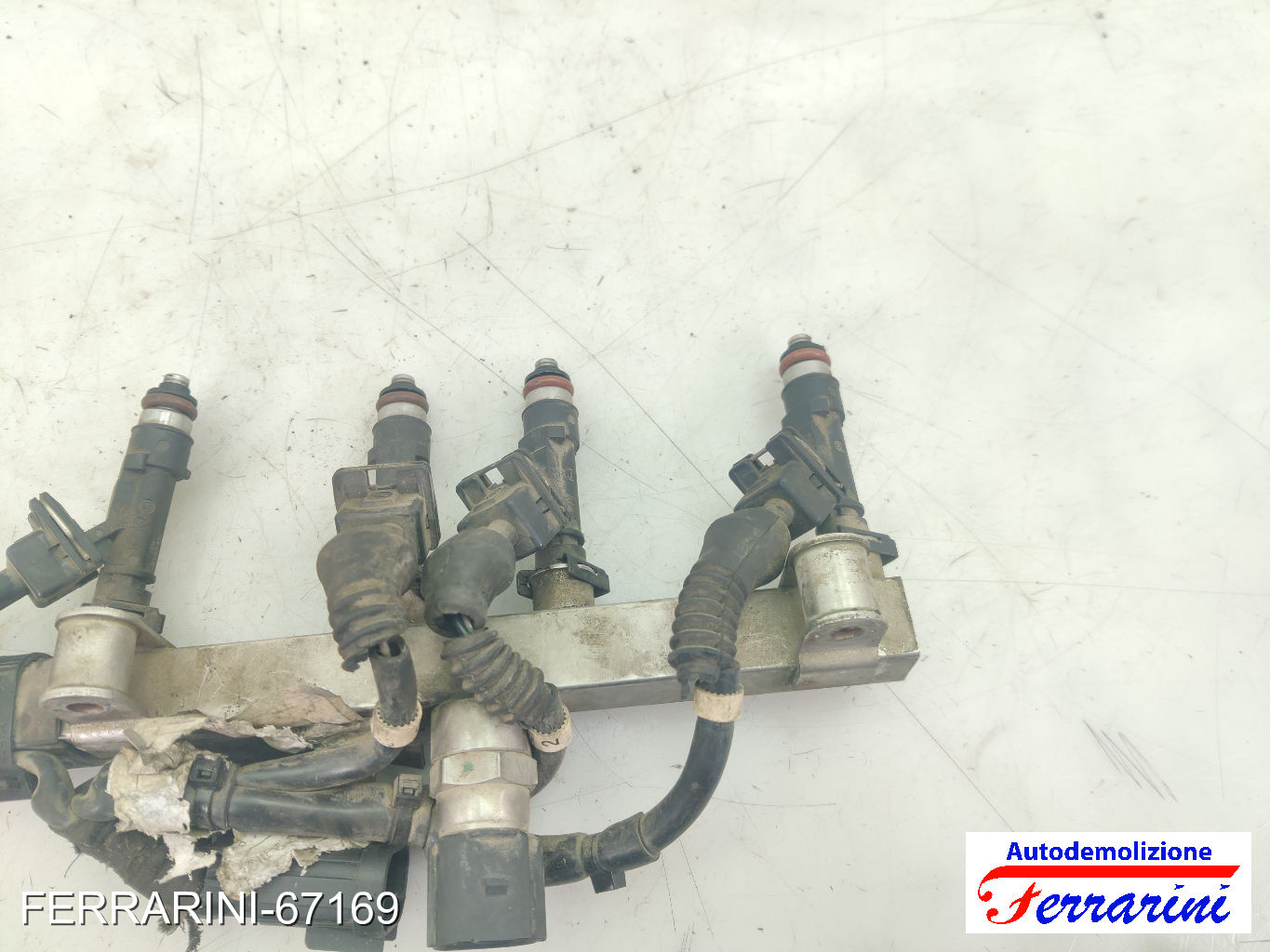 Flauto Con Iniettori FIAT PUNTO 188 1.2 NATURAL POWER 2003-2012 71729224
