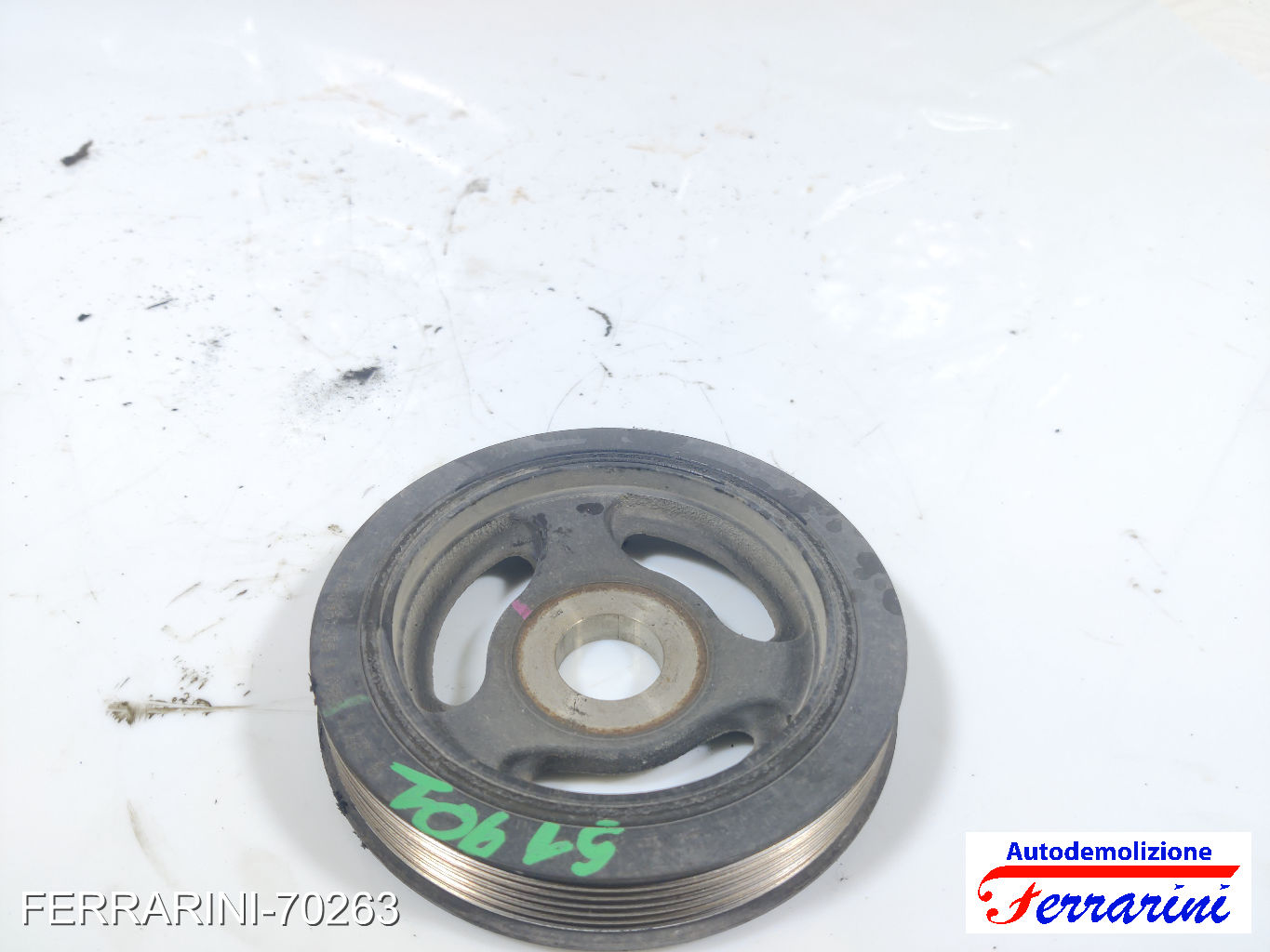 Puleggia Albero Motore FORD FUSION JU 1.4 TDCI 2002-2012 1517975, 51902, 0515V7 6