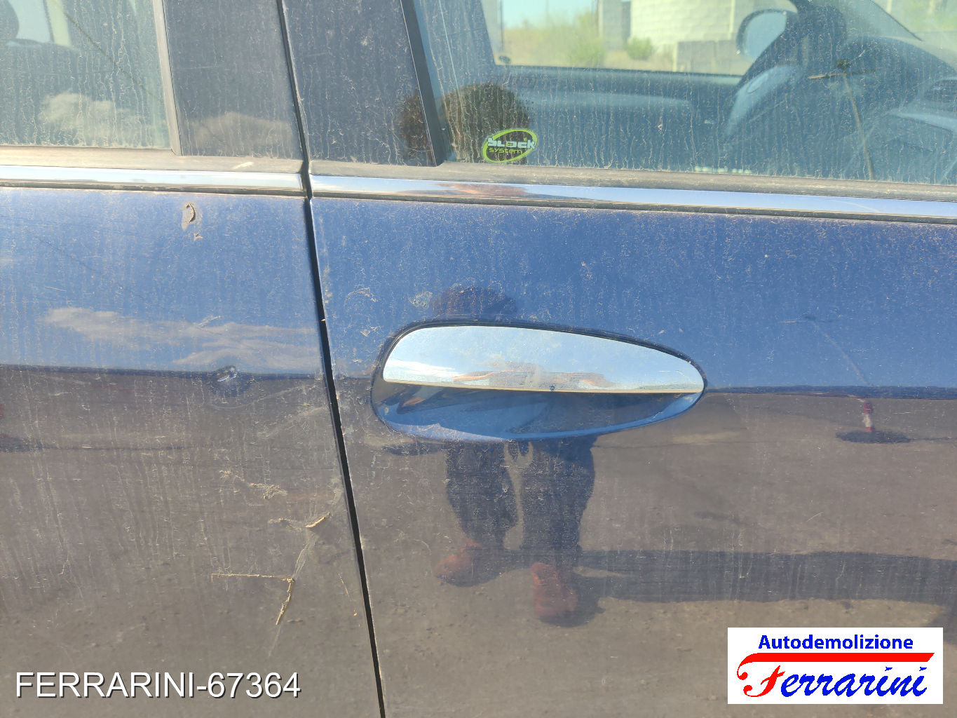 Maniglia Porta Esterna Frontale Destra