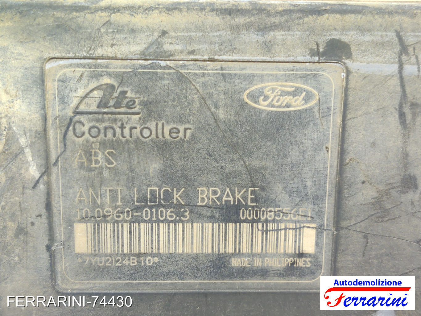 Centralina Pompa Abs FORD FIESTA 5 JD, JH 1.4 TDCI 2001-2008 2S612M110CE