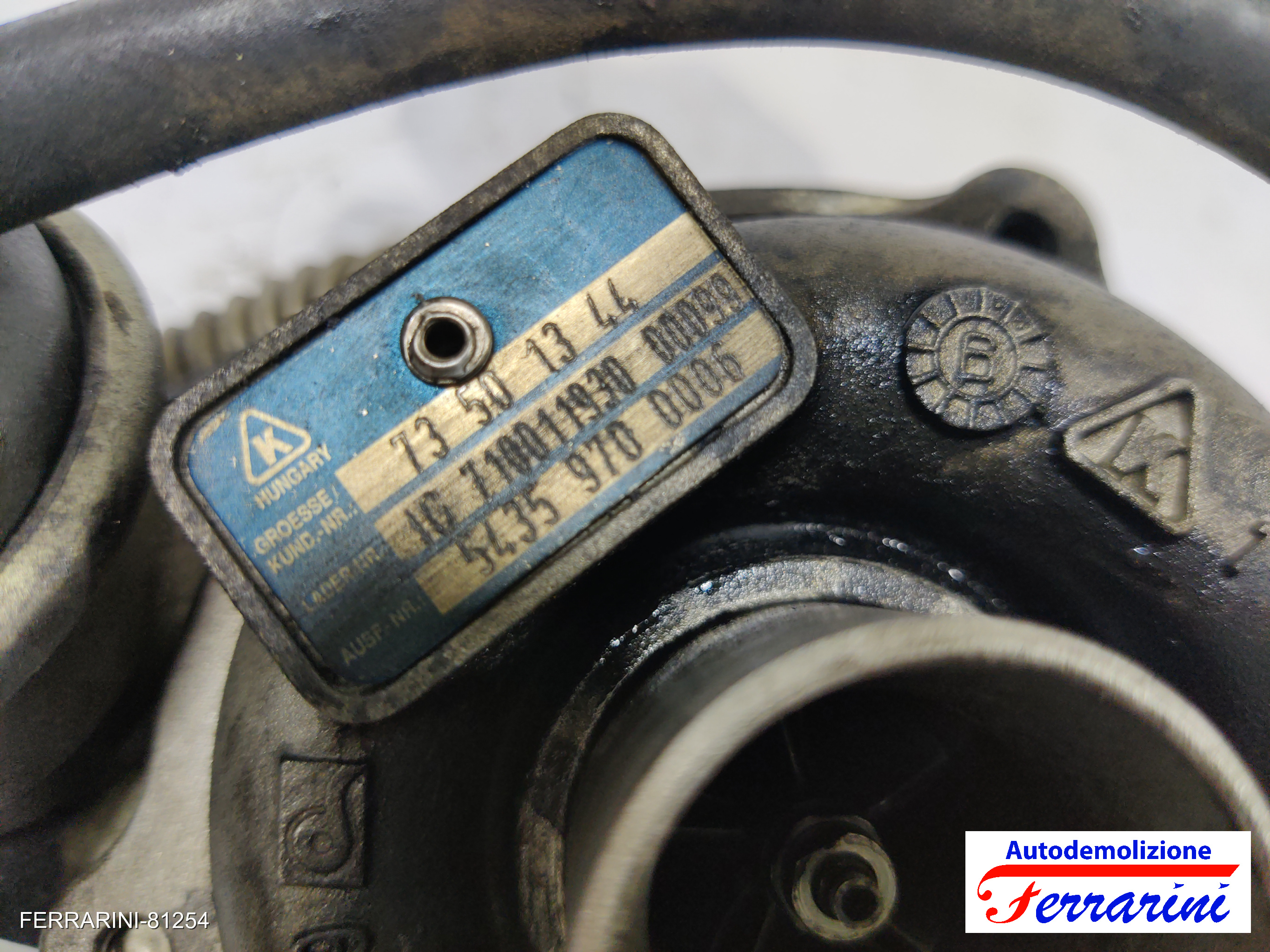 Turbina SUZUKI SWIFT 3 EZ, MZ 1.3 DDIS 2005-2023
