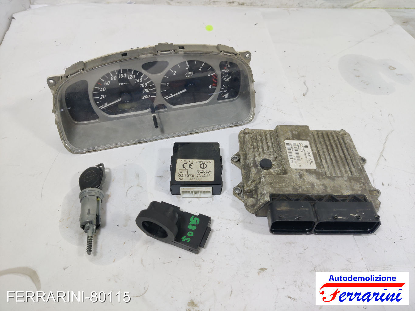 Kit Accensione OPEL AGILA A H00 1.3 CDTI 2003-2007 55196356ZQ
