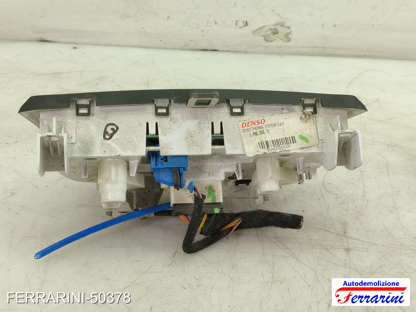 Tastiera Clima ALFA ROMEO MITO 955 2008-2015 anteriore, frontale 5P8600070 6