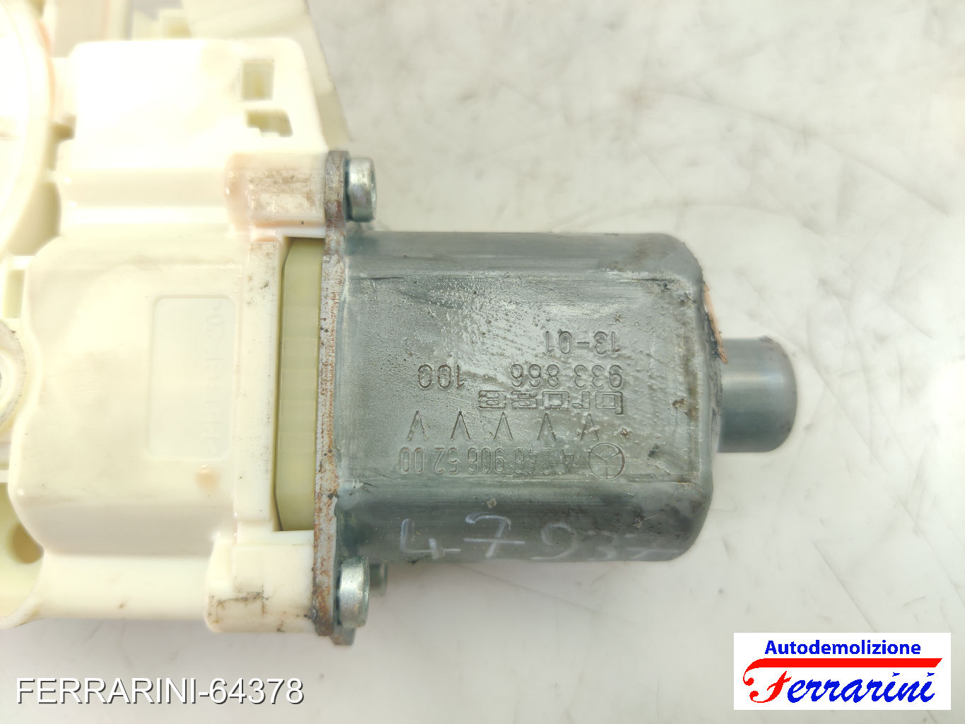 Motorino Alzavetro MERCEDES CLASSE B W242, W246 B 180 CDI 2011-2014 A2469065200 9
