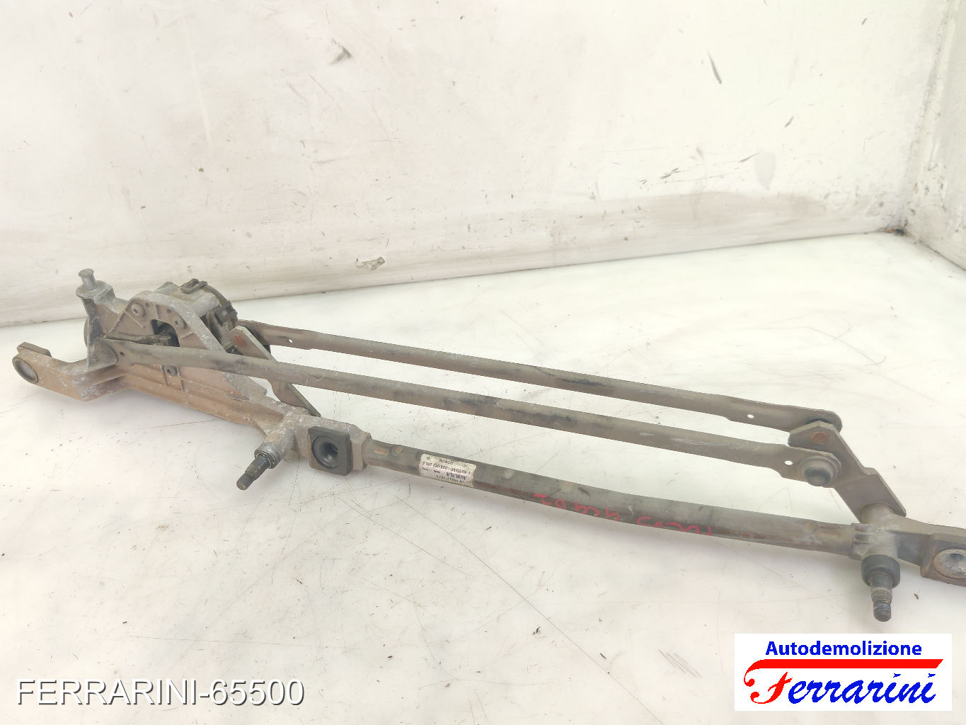 Spazzacqua Motorino Tergicristallo RENAULT SCENIC 2 JM0/1 2005-2008 anteriore