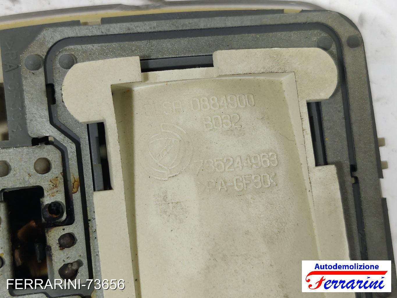 Plafoniera FIAT PUNTO 188 2001-2012 anteriore, frontale centrale, ant 735244963