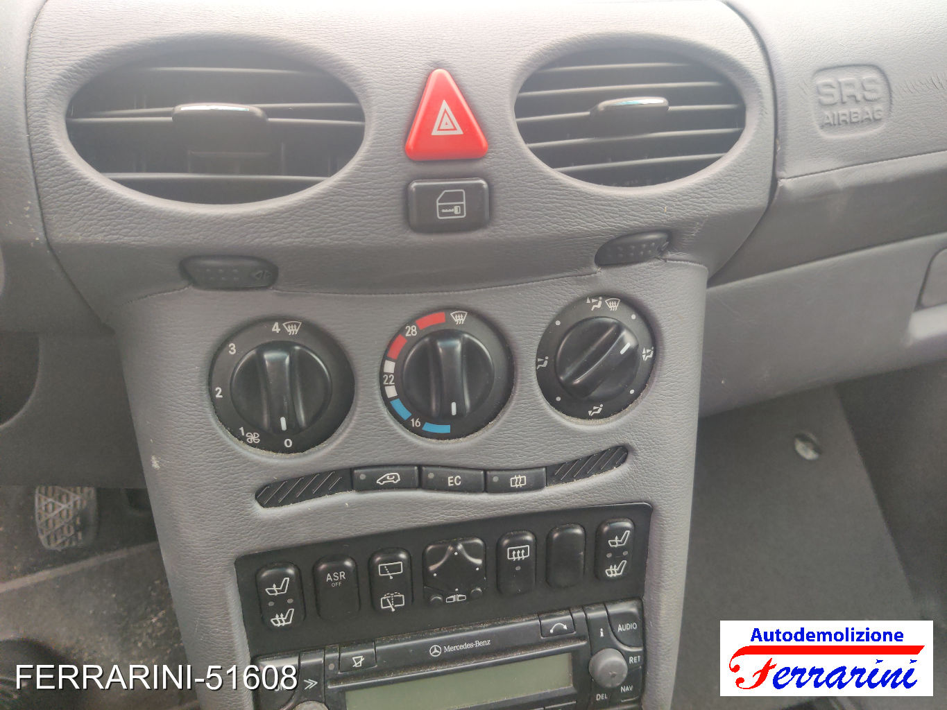 Mercedes Classe A W168 A 190 125CV 1999-2004
