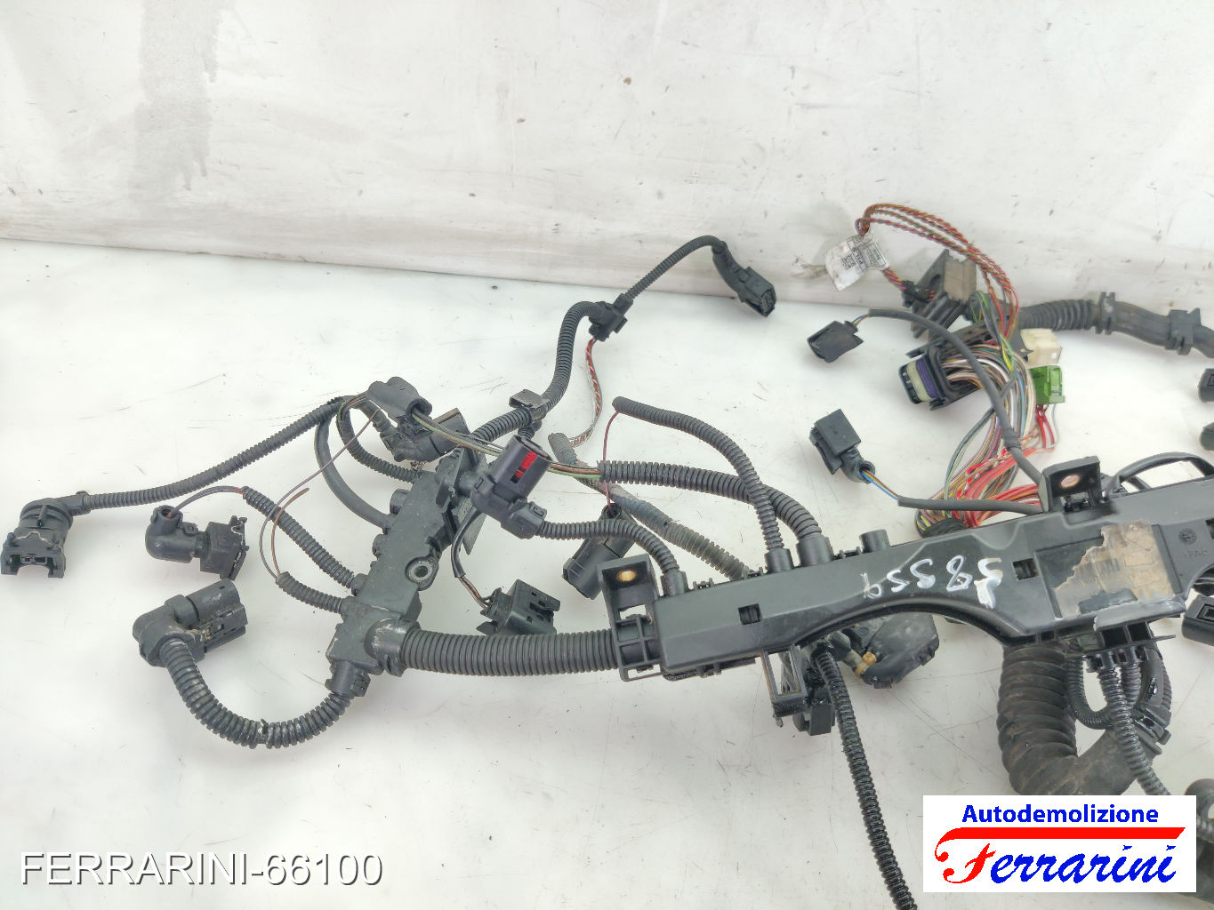 N47D20C Cablaggio Motore BMW 3 COUPÉ E92 320D XDRIVE 2008-2010 12517802194 18