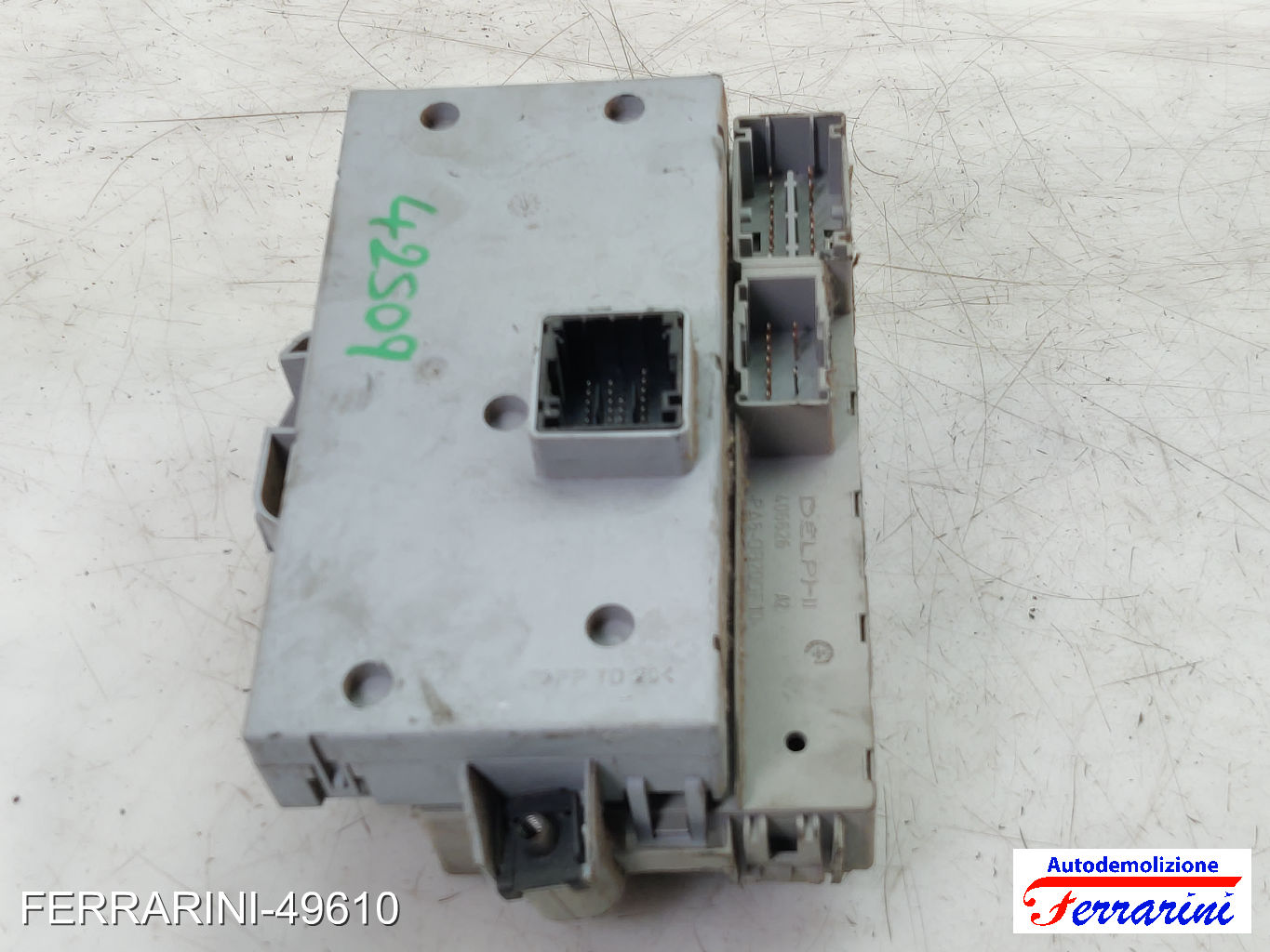 Body Computer FIAT PUNTO 188 1.2 60 1999-2010 51744898NPL, 55195641