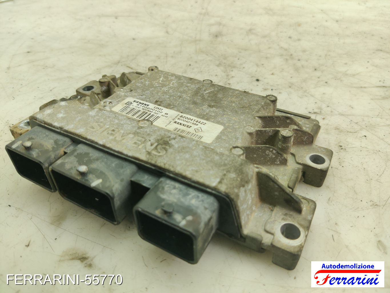 Centralina Motore RENAULT MODUS F/JP0 1.2 2004-2023 8200414422, 8200401568