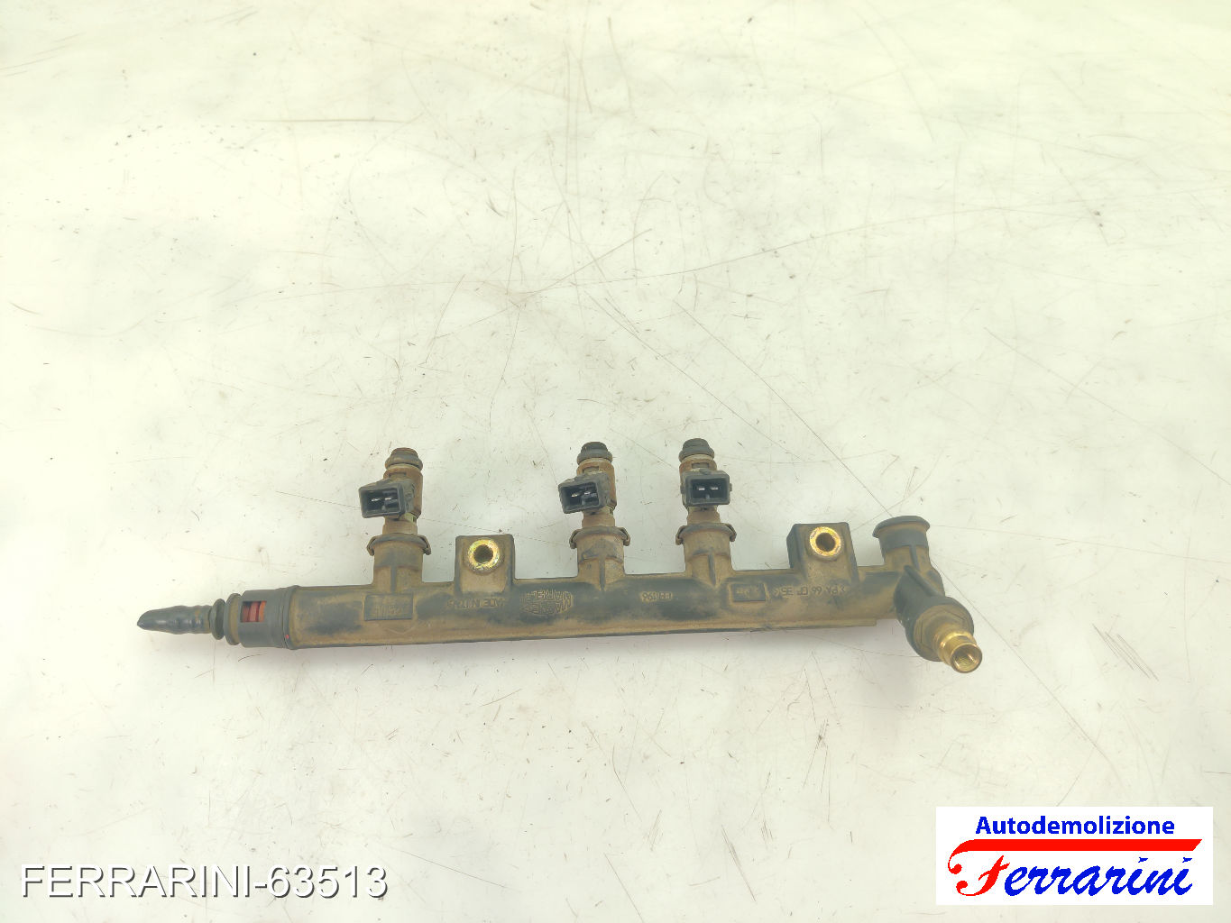 Flauto Con Iniettori LANCIA YPSILON 843 1.2 2003-2011 55183532, 3219018301 7