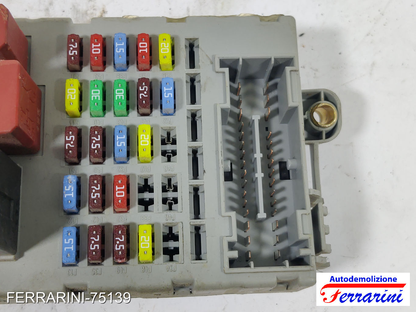Fusibiliera Scatola Fusibili Body Computer LANCIA YPSILON 843 1.2 2003-2011 7