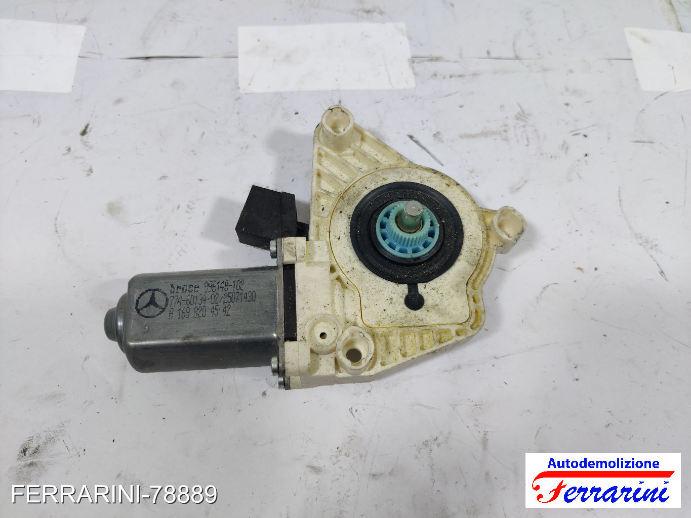 Motorino Alzavetro MERCEDES CLASSE A W169 A 180 2009-2012 A1698204542