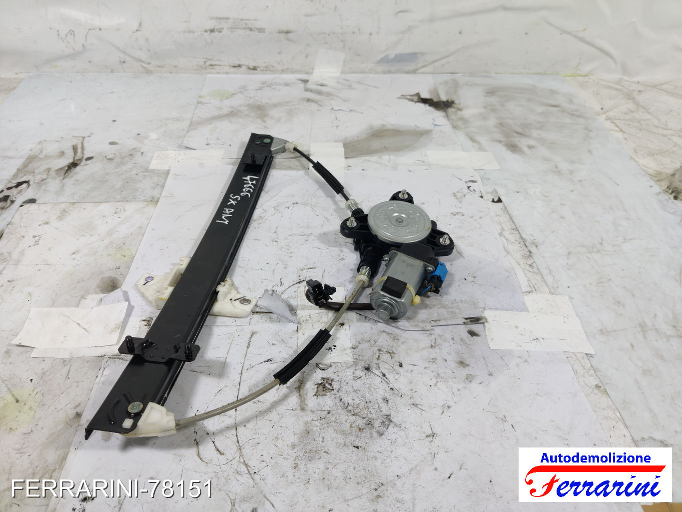 Alzavetro CHEVROLET SPARK M300 2010-2015 sinistro, sx, frontale, anteriore